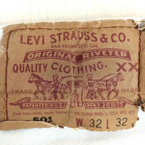 リーバイス Levis 90s USA製 501 裏520刻印 ボタンフライ デニムパンツ メンズ W32 L32