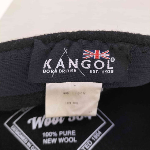 カンゴール KANGOL WOOL 504 HUNTING CAP ウール ハンチングキャップ メンズ L