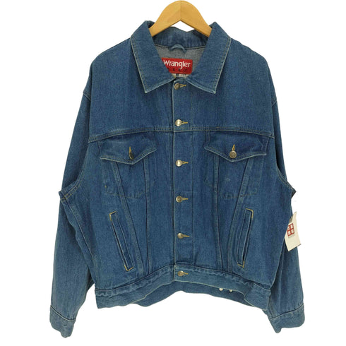 ラングラー Wrangler 90-00S HERO 622814W 4ポケ デニム トラッカー ジャケット メンズ import:L