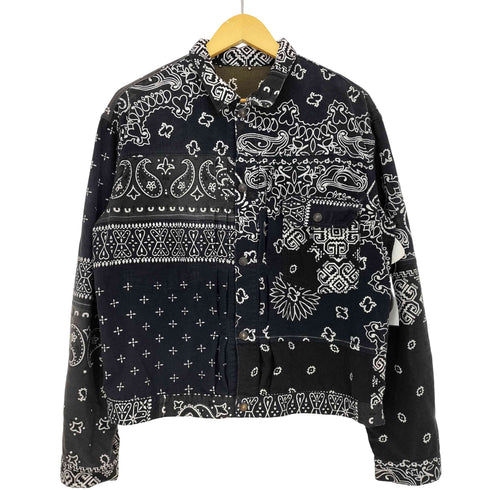 キャピタル KAPITAL フランネル バンダナ リバーシブル 1stジャケット メンズ 4/XL