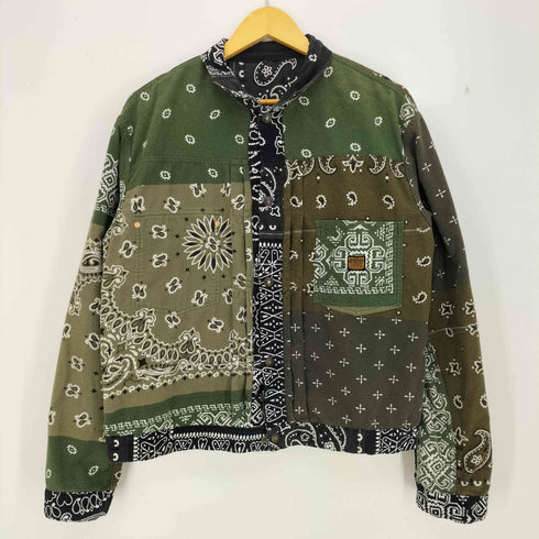 キャピタル KAPITAL フランネル バンダナ リバーシブル 1stジャケット メンズ 4/XL