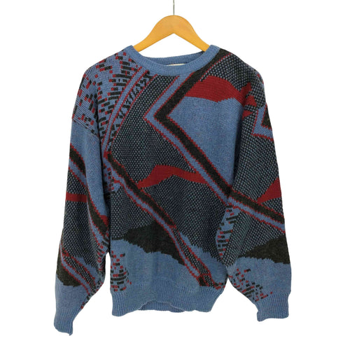 WHITE OAK 総柄 ニット メンズ import:M