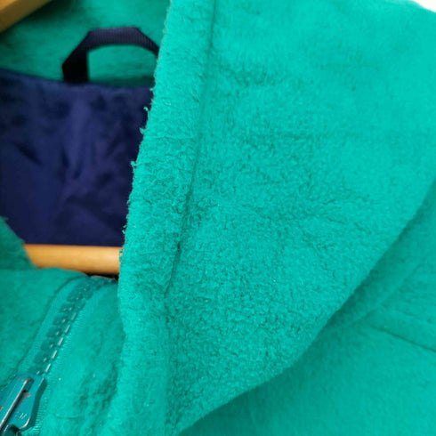 バーグハウス berghaus 80s 英国製 旧タグ ロゴワッペン ジップアップ フリースジャケット メンズ import:M