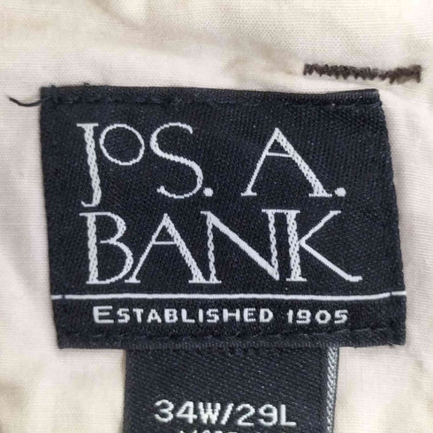 ジョスエーバンク Jos A Bank マカオ製 2タック ワイドコーデュロイパンツ メンズ 34W/29L