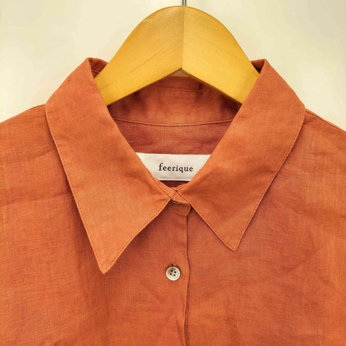 フェリック Feerique リネン ポンチョ シャツ レディース JPN:2