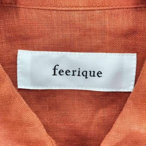 フェリック Feerique リネン ポンチョ シャツ レディース JPN:2