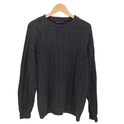 BILLBLASS 90s USA製 メランジ コットンアクリルニット メンズ import:M