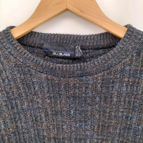 BILLBLASS 90s USA製 メランジ コットンアクリルニット メンズ import:M