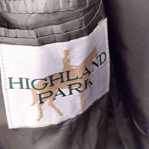 HIGHLAND PARK 80-90s USA製 ストライプ 2Bテーラードジャケット メンズ 44L