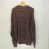 C.J.COTTON COMPANY 80-90s USA製 マルチカラー ボーダーコットンニット メンズ import:L