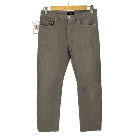 アーペーセー A.P.C. スリム ボタンフライデニムパンツ メンズ