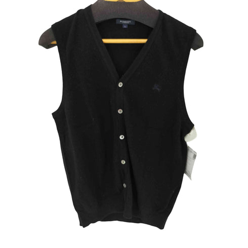 バーバリーロンドン BURBERRY LONDON ウールカシミヤ ニットベスト メンズ import:L