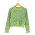 ザラ ZARA クロップドフリンジニット レディース JPN:S