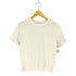 SYNCS EARTH 和紙 クルーネック半袖Tシャツ カットソー domestic レディース JPN:S