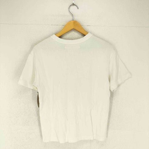 SYNCS EARTH 和紙 クルーネック半袖Tシャツ カットソー domestic レディース JPN:S