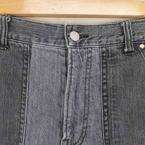 ローズバッド ROSE BUD 21ss カラーブロック カットオフ ワイドデニムパンツ Y2K レディース JPN:S