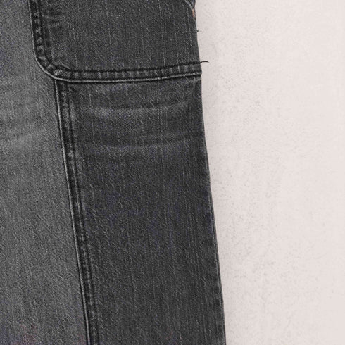 ローズバッド ROSE BUD 21ss カラーブロック カットオフ ワイドデニムパンツ Y2K レディース JPN:S