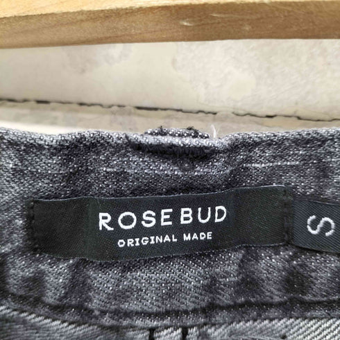 ローズバッド ROSE BUD 21ss カラーブロック カットオフ ワイドデニムパンツ Y2K レディース JPN:S