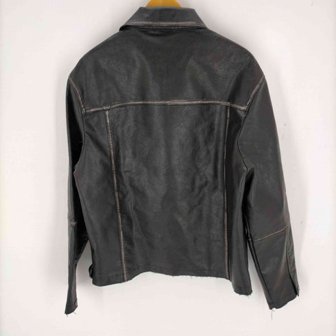 ザラ ZARA フェイクレザーブルゾン メンズ JPN:M