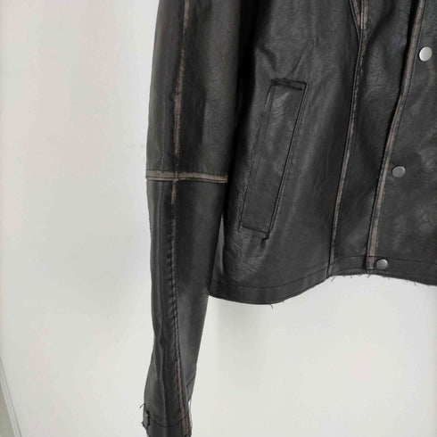 ザラ ZARA フェイクレザーブルゾン メンズ JPN:M