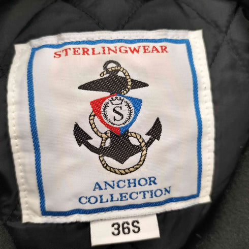 STERLINGWEAR 碇ボタンPコート メンズ 36S