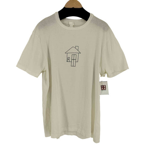 ヤエカストック YAECA STOCK Ken Kagami PRINT TEE window メンズ JPN:L