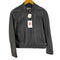 christian georges シープレザーシングルライダースジャケット レディース JPN:L