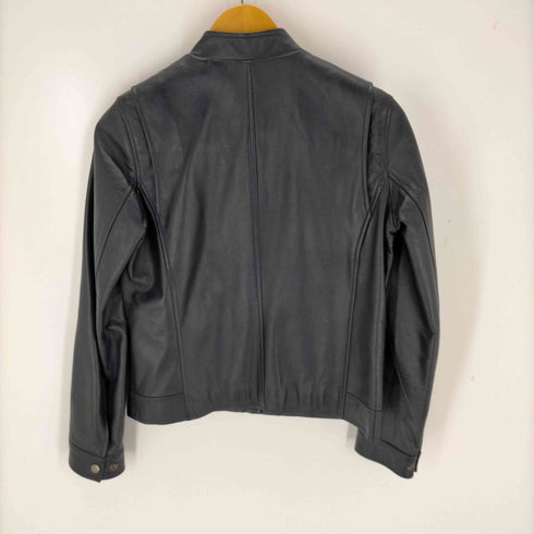 christian georges シープレザーシングルライダースジャケット レディース JPN:L