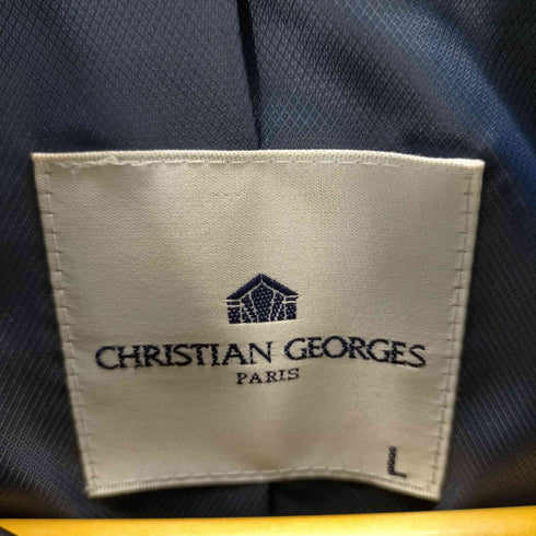 christian georges シープレザーシングルライダースジャケット レディース JPN:L