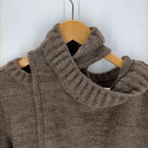 アキラナカ AKIRA NAKA Elisa irregular panel knit PO BR レディース JPN:2
