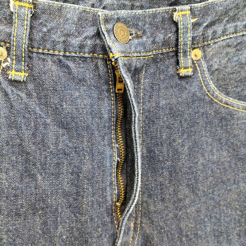 オアスロウ orSlow 107 ジップフライ デニム パンツ 濃紺 メンズ JPN:L