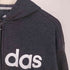 アディダス adidas リニアロゴ スウェット フルジップパーカー メンズ
