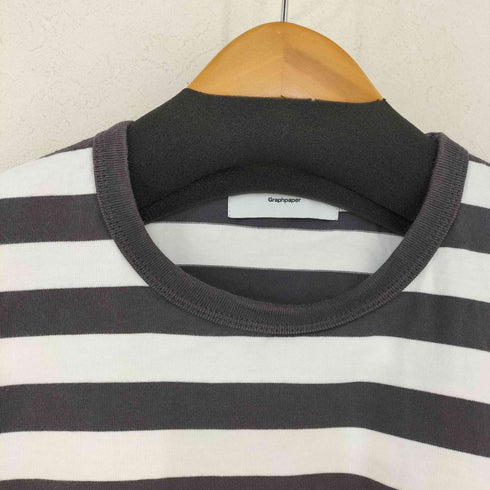 グラフペーパー Graphpaper BORDER S/S TEE メンズ JPN:2