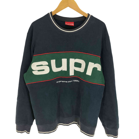 シュプリーム Supreme 19AW Piping Crewneck パイピング クルーネック スウェット メンズ import:M