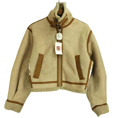 スライ SLY TUCK SLEEVE CROP B-3 ジャケット レディース JPN:1