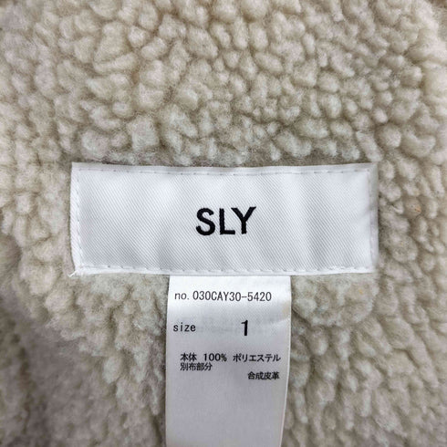 スライ SLY TUCK SLEEVE CROP B-3 ジャケット レディース JPN:1