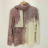 AKRIS カシミヤシルク 総柄 クルーネックニット レディース