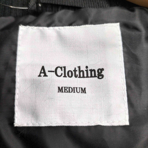 A-CLOTHING 16AW ジップアップ 中綿ジャケット メンズ import:M