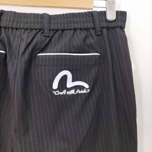 エヴィス EVISU 25SS Seagull Embroidery Striped Taper Fit Woven Pants メンズ JPN:M