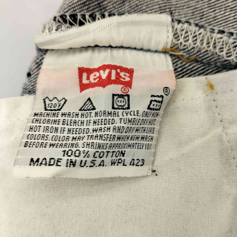 リーバイス Levis 90S MADE IN USA 96年製 524刻印 エルパソ工場 501-0000 ボタンフライデニム メンズ W38