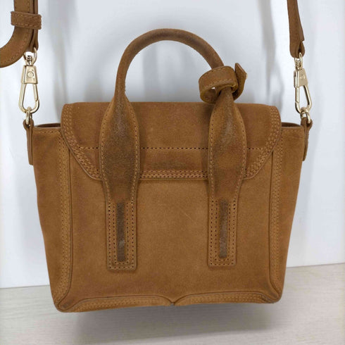 スリーワンフィリップリム 3.1 phillip lim suede mini pashli cinnamon レディース