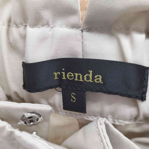 リエンダ rienda Over Return H/WワイドPT レディース JPN:S