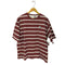 ファーラー FARAH TOO HOT Limited ボーダーロゴ刺繍Tシャツ メンズ JPN:L