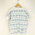 リー Lee 90-00s USA製 リリックオールオーバープリント 総柄 半袖Tシャツ カットソー メンズ JPN:L