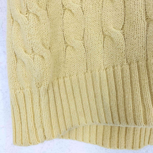 ポロラルフローレン POLO RALPH LAUREN ポニー ワンポイント刺繍 コットンニット ベスト メンズ JPN:L