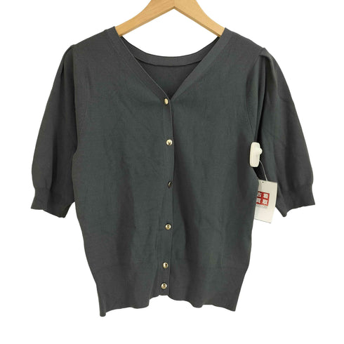 プラステ PLST 24SS UVカットレーヨンブレンド2WAYカーディガン レディース JPN:M