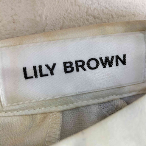 リリーブラウン Lily Brown タイダイ柄ワンピース レディース ONE SIZE