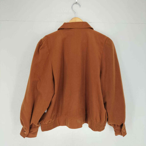 ダブルブレスト クロップド ジャケット レディース