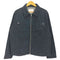 ザラ ZARA レギュラーフィットジップアップジャケット インディゴブルー メンズ import:S