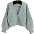 ナチュラルビューティーベーシック NATURAL BEAUTY BASIC 24SS ラメブークレカーディガン レディース FREE